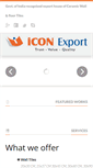 Mobile Screenshot of iconexport.com